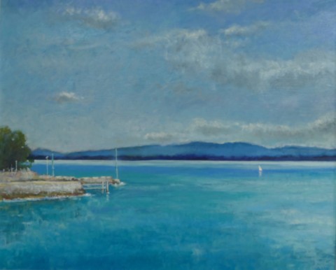 Acryl sur Panneau Toilé Dimensions 14/22 cm